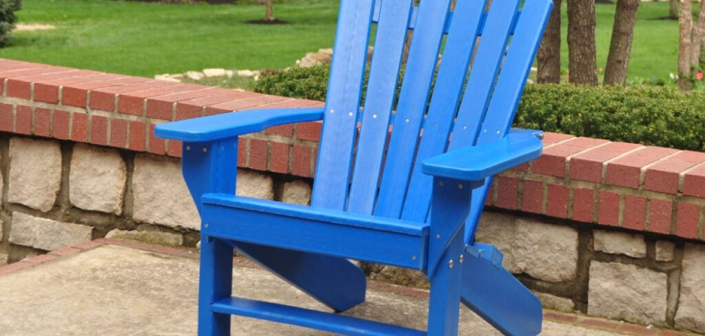 How to Refinish Adirondack Chairs