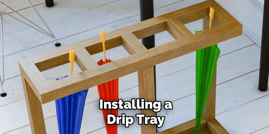 Installing a Drip Tray