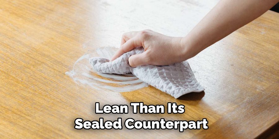 Lean Than Its
Sealed Counterpart
