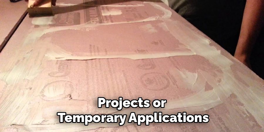 Projects or
Temporary Applications